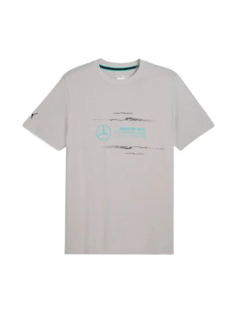 PUMA x Mercedes AMG Petronas F1 Team logo-print T-shirt Grey 62734302