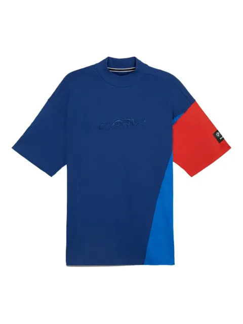 PUMA x BMW M Motorsports car-embroidered T-shirt Blue 62729004