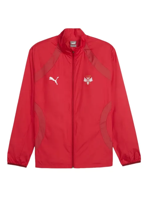 PUMA Serbia 2024-25 pre-match jacket Red 77410008