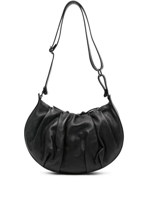 Reptile's House gathered shoulder bag Black H844N00002