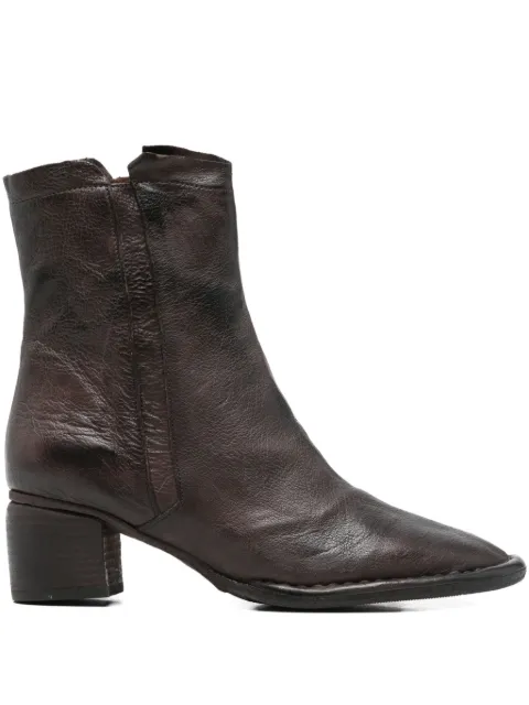 kudeta zip-up boots Brown 524611