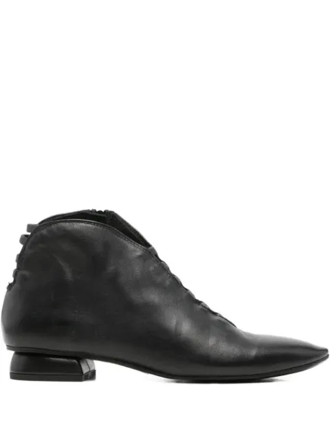 kudeta leather ankle boots Black 514405