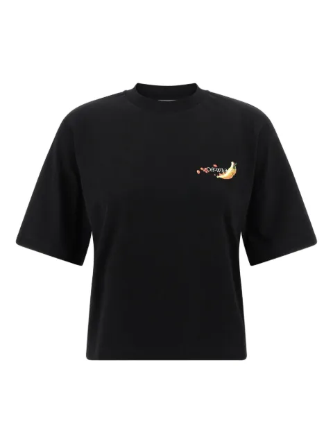 Off-White Fruits Arrow T-shirt Black OWAA124F25JER0031001