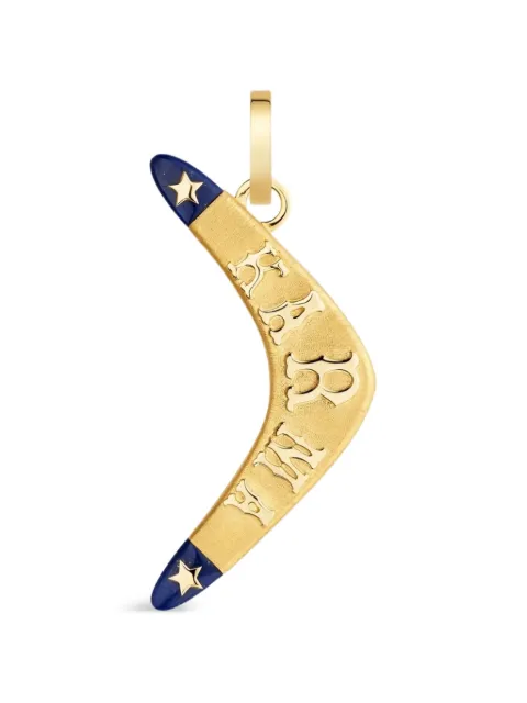 Marie Lichtenberg Karma lapis lazuli pendant Gold ML01229