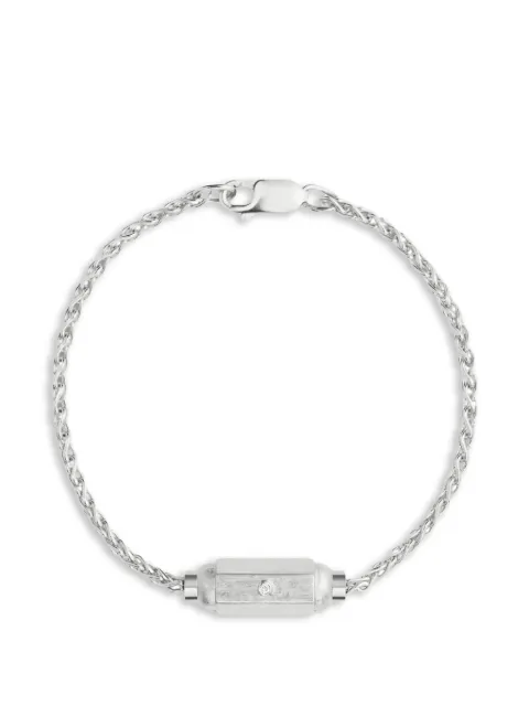 Marie Lichtenberg Micro Coconut diamond bracelet Silver ML01138