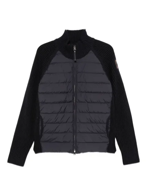 Parajumpers ribbed panelled jacket Blue 25WMPMHYRB02