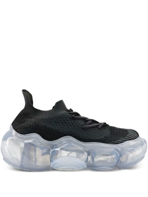 GROUNDS 70mm Moopie bubble-sole sneakers Black 220