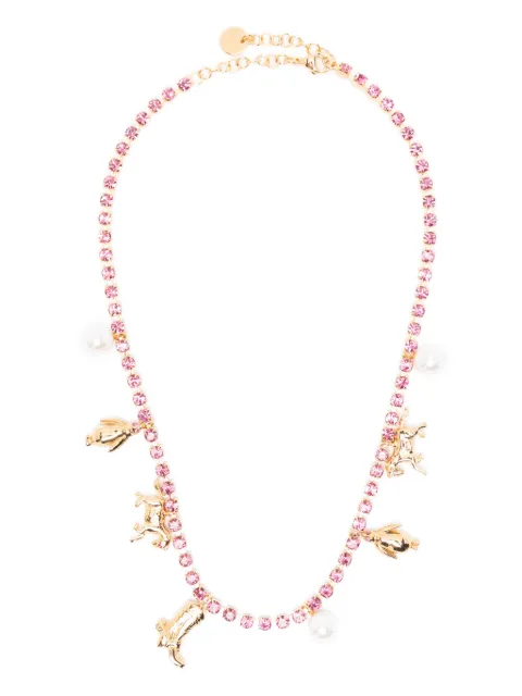 Marni Charms Cowboy Necklace Gold COMV0580A0P6527