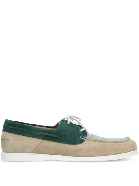 Doucal's suede panelled brogues Neutrals DU3010SAILPY635ISARIA