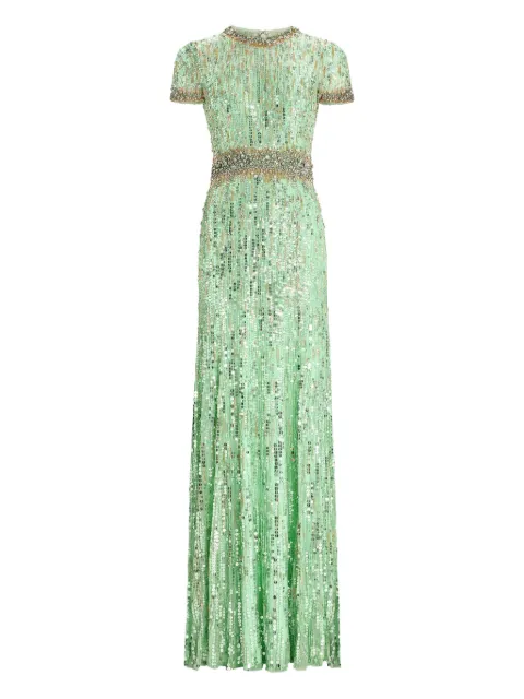 Jenny Packham Celeste maxi dress Green JPCLS161ZD
