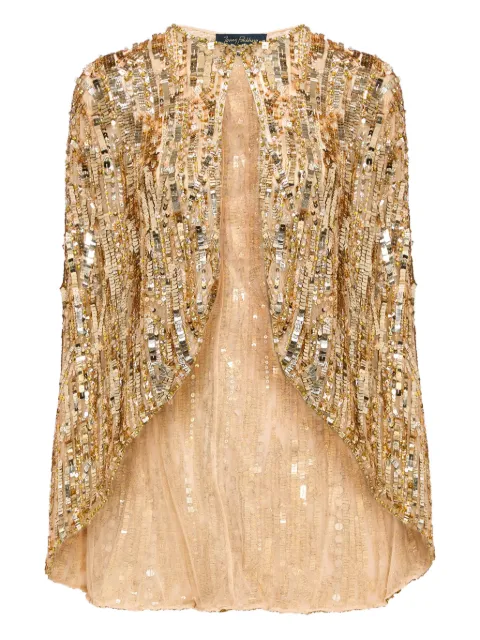 Jenny Packham Vulsa cape Gold ZDAP101