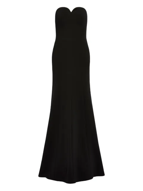 Jenny Packham Lust strapless maxi dress Black ZDD125L2033