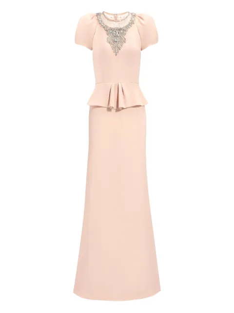 Jenny Packham Nocturne maxi dress Pink ZDD118L2022