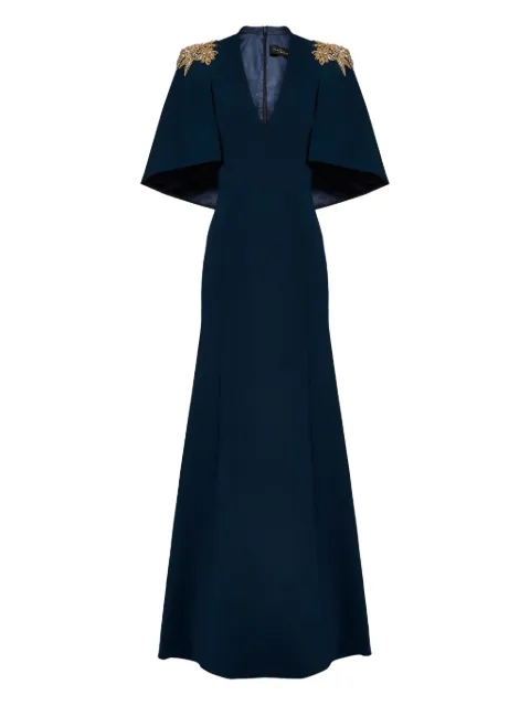 Jenny Packham embellished maxi dress Blue ZDD128L2124