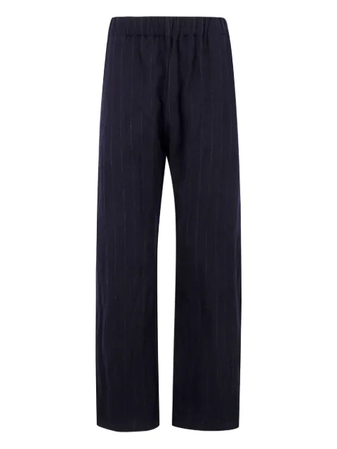 Apuntob pinstripe trousers Blue P1958TS916