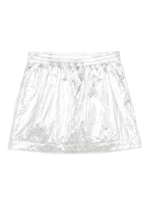 MEDEEA elasticated-waist mini skirt WSSS