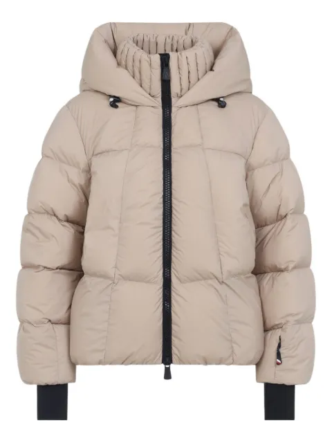 Moncler Grenoble Bonnieure padded hooded ski jacket Neutrals K20981A00018539X6