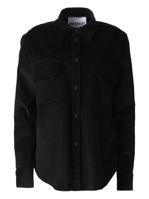 MEDEEA cotton shirt Black WBSB