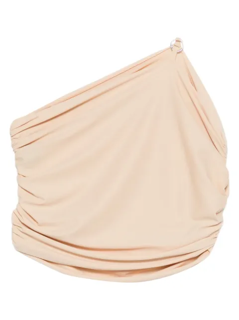 MEDEEA ruched one-shoulder blouse WNTN