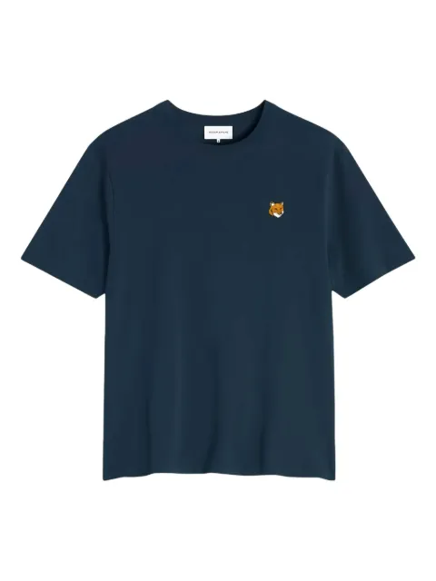 Maison Kitsuné logo-patch t-shirt Black PM00107KJ7026