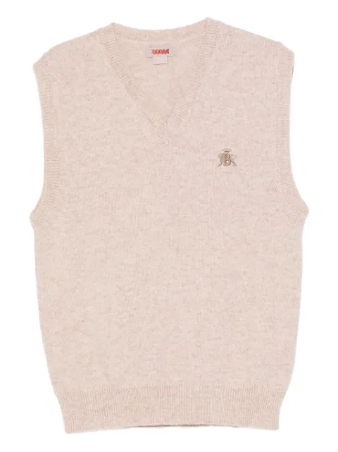 Baracuta Shetland vest Neutrals BRMAG0201UF0616