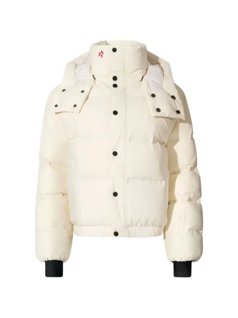 Perfect Moment Moment hooded puffer jacket Neutrals W30011851707