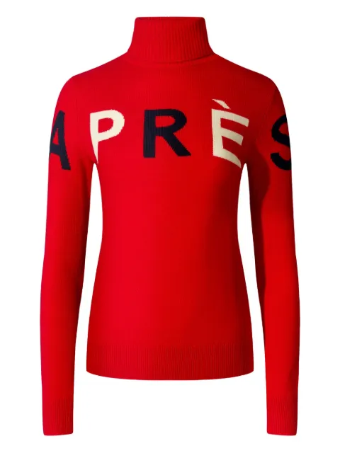 Perfect Moment turtleneck sweater Red W30010381702