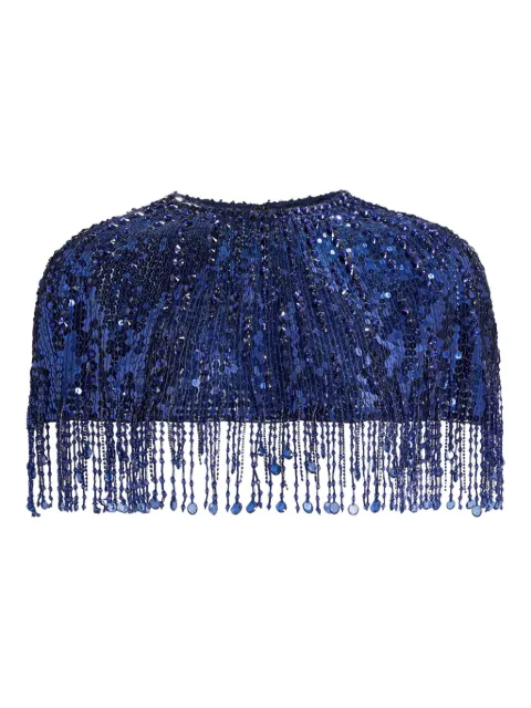 Jenny Packham Dazzle Dream cape Blue JPCLS163ZD