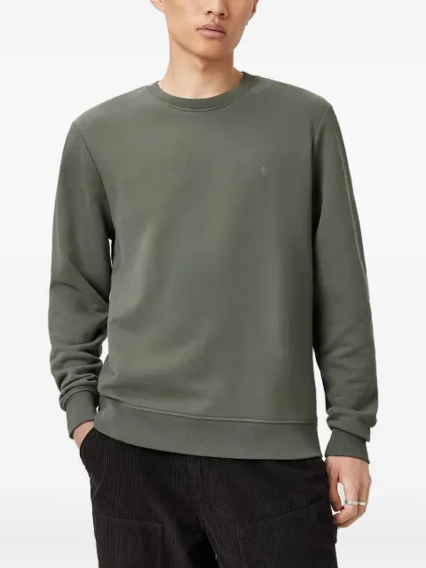 AllSaints Raven crew-neck sweatshirt Green M037NB
