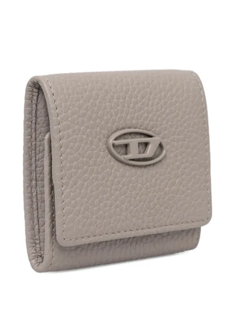Diesel coin purse in grainy leather Grey X10300P0685