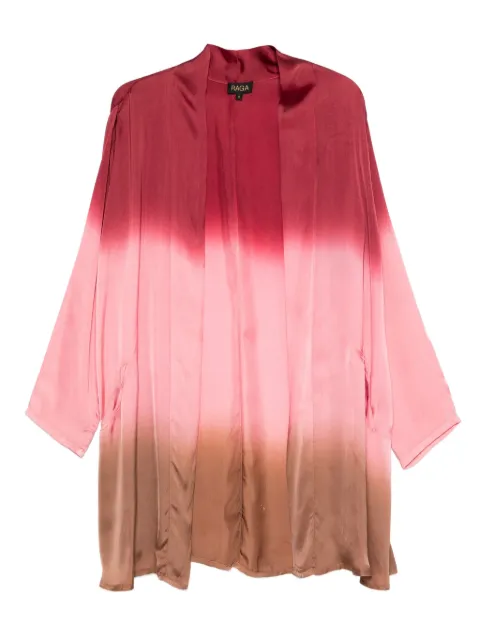 YAVI tie-dye print jacket Pink Y155REUBENA