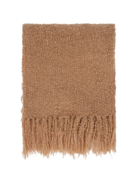 Halfboy fringed scarf Neutrals HFW241WASC095108
