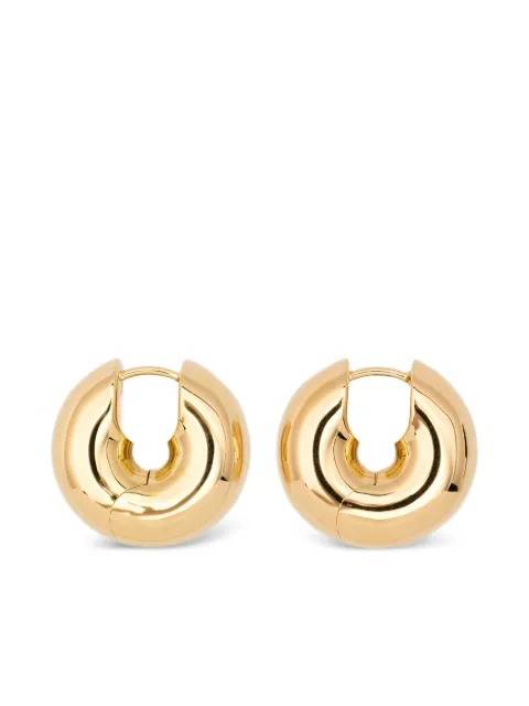 Tom Wood Sphere hoop earrings Gold 101519