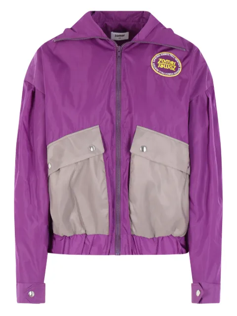 Zomer Jarek patch-pocket jacket Purple ZAW25JAC4