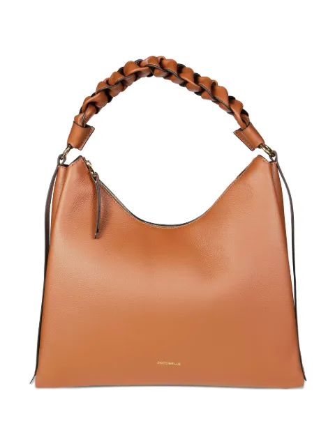 Coccinelle medium Boheme braided-handle shoulder bag Brown E1M50130201