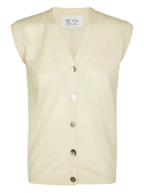 BeYou v-neck cardigan Neutrals MVD65B5
