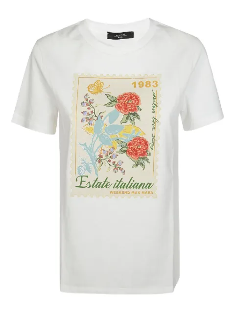Weekend Max Mara Zirlo T-shirt White 2425976031600