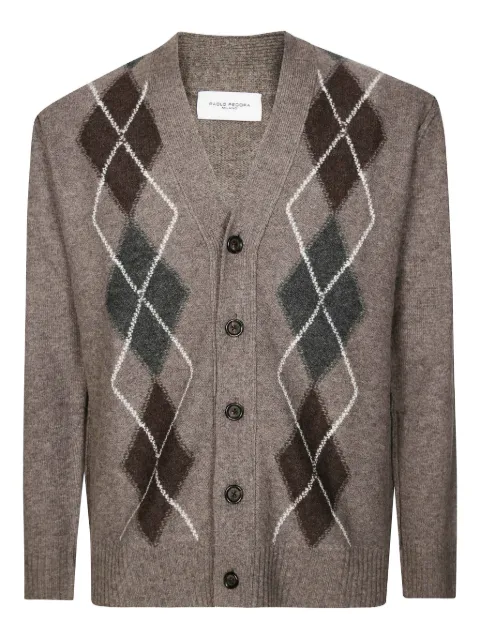 Paolo Pecora button-fastening cardigan Neutrals A056F002