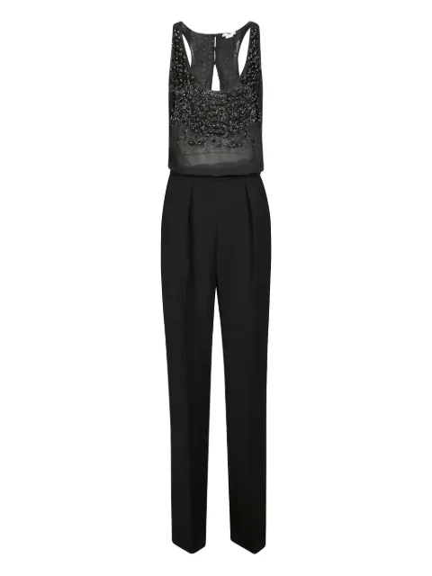 Elisabetta Franchi beaded jumpsuit Black TU06357E2