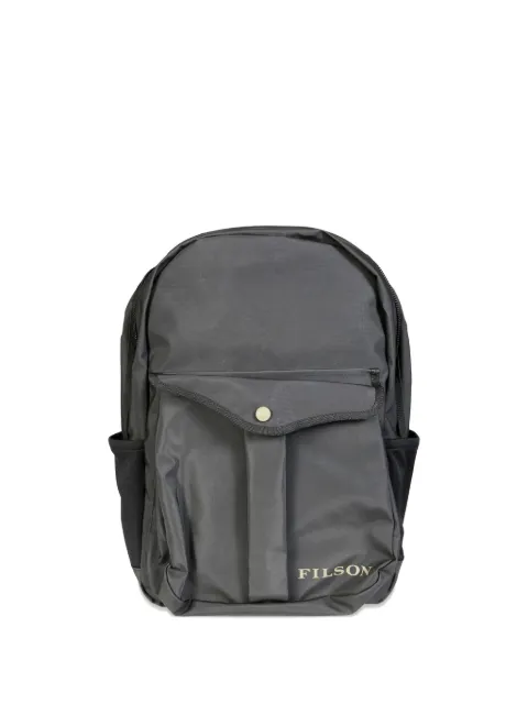 Filson Scout Journeyman flap-pocket backpack Black FMBAG0105W0943