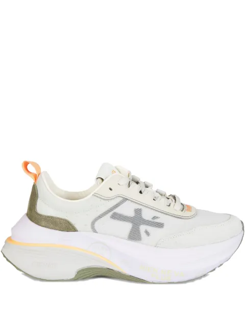 Premiata Hill 7857 appliqué sneakers Neutrals HILL7857