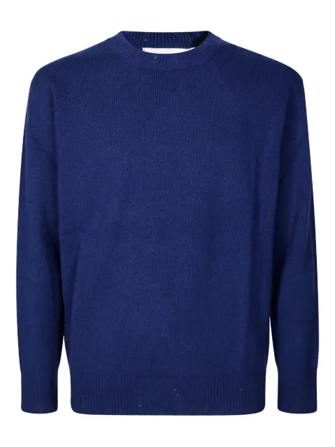 AMARÁNTO crew-neck sweater Blue BNF0041