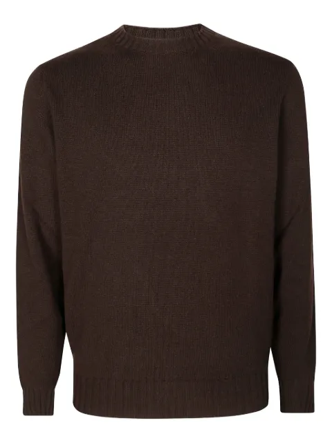 Filippo De Laurentiis cashmere crew-neck sweater Brown GC3MLWC7R