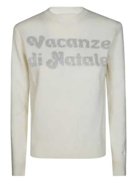 MC2 Saint Barth round-neck sweater White AEAEV5