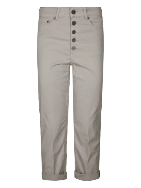 DONDUP cropped trousers Grey DP268BGSE068BM5