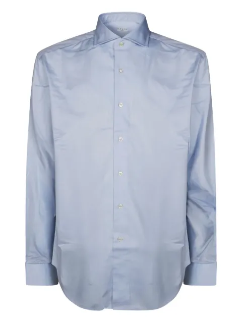Xacus classic long-sleeve shirt Blue 520ML11209
