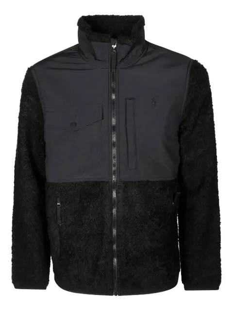 Polo Ralph Lauren zip-up long-sleeves pile jacket Black 710981488