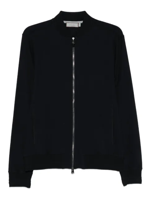 Canali zip cotton jacket Black MK02340T0914