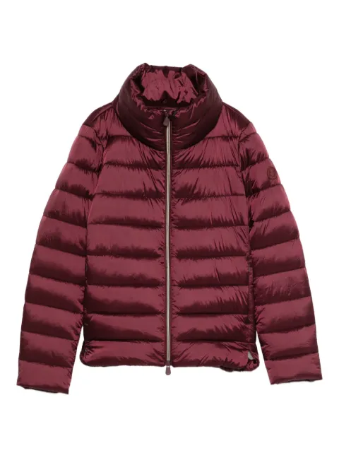 Save The Duck high-neck puffer jacket Red D30520WIRIS21