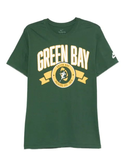 Nike graphic-print t-shirt Green N1993E